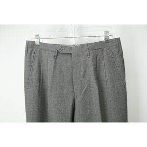 Rota Gray 100% Wool Mens Dress Pants Sz 48 BRAND NEW